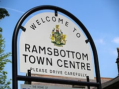 Ramsbottom Town Sign
