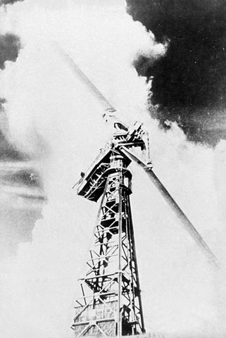 The first modern wind turbine was built in 1940’s in Vermont.