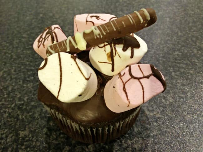 Giant Rocky Road Muffin